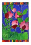 Pink Pea Flowers