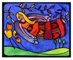 Spirit of Autumn in a Maxi Dress